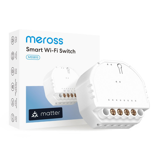 Matter Akıllı Sıva Altı Röle Matter MSS815 (Apple Home Destekli)