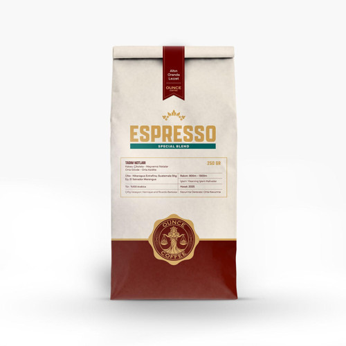 ESPRESSO SPECIAL BLEND 250GR ÇEKİRDEK KAHVE