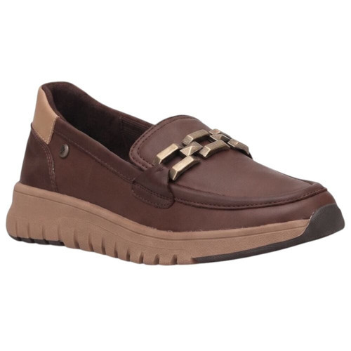 D26KA-3610-B Kahve Kadın Comfort Deri Ayakkabı