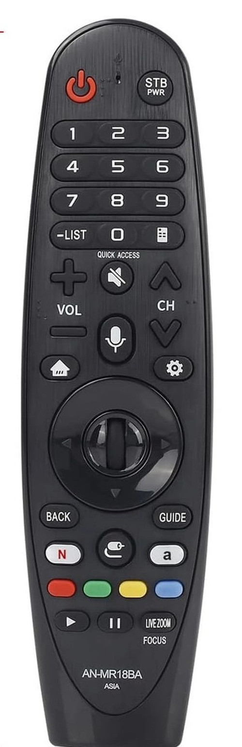 Uzaktan Kumanda Ses Komutlu Mikrofonlu Lg Uyumlu Mr18 Modeli Lcd Ledtv Uzaktan Kumanda