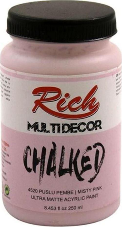 Rıch Chalked Akr. Boya 250 Cc 4520 Puslu Pembe