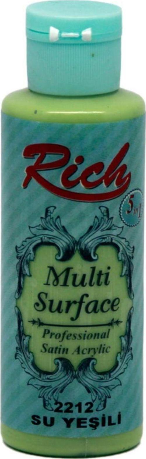 Rıch Multi Akrilik Boya 2212 Su Yeşili 120 Cc