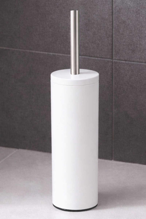 Cigo Wc Tuvalet Fırçası Beyaz Renk Metal