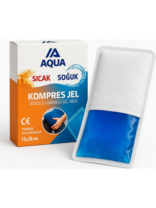 Aqua Soğuk Sıcak Kompres Jel 13x26 cm