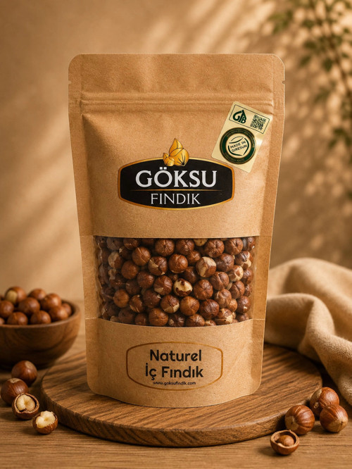 NATUREL İÇ FINDIK 250GR-DOYPACK