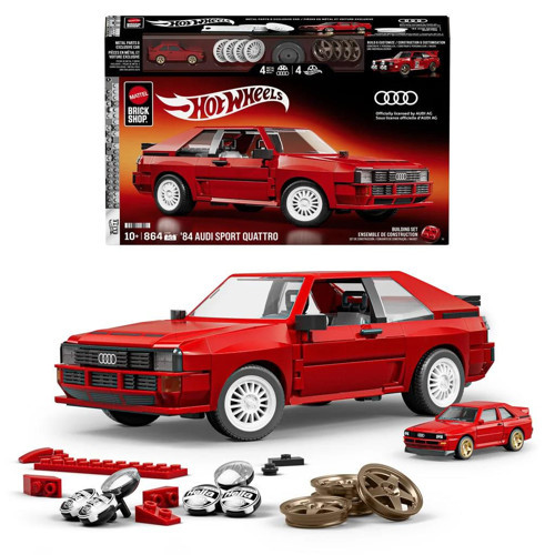 Mattel Brick Shop Hot Wheels JLK39 '84 Audi Sport Quattro