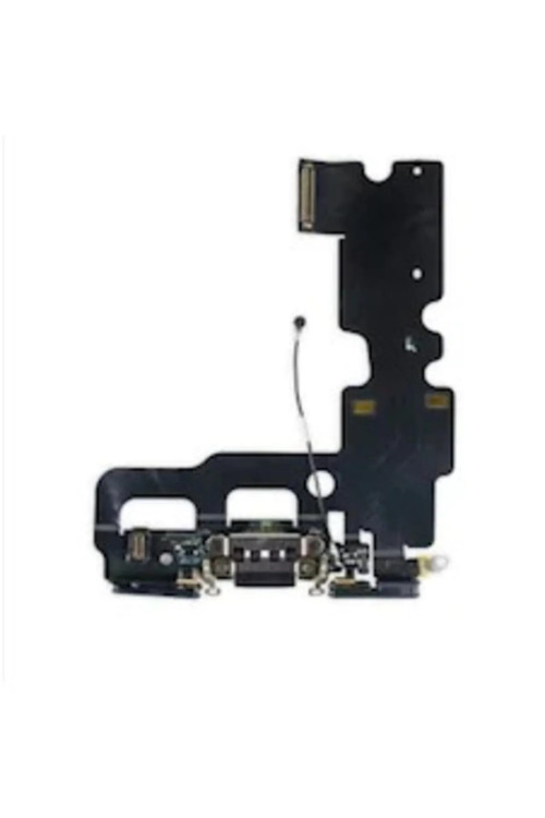 Iphone 7g Uyumlu Şarj Soketi Ve Mikrofon Bordu (ORJ) Siya