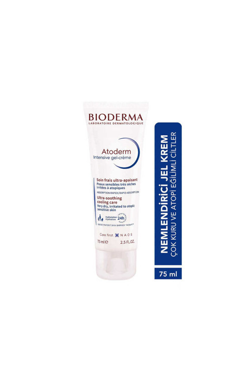 Atoderm Intensive Gel-Cream Yoğun Cilt Kuruluğuna Sahip Ciltler İçin Nemlendirici Jel Krem 75Ml