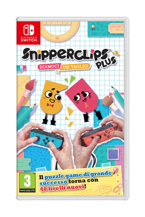 Snipperclips: Cut İt Out Together Switch Oyun