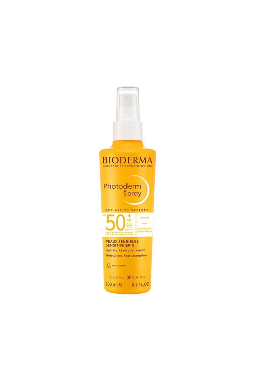 Photoderm Spray Spf50 Ciltte Yağlı Ve Beyaz İz Bırakmayan Sprey Formunda Güneş Kremi 200Ml