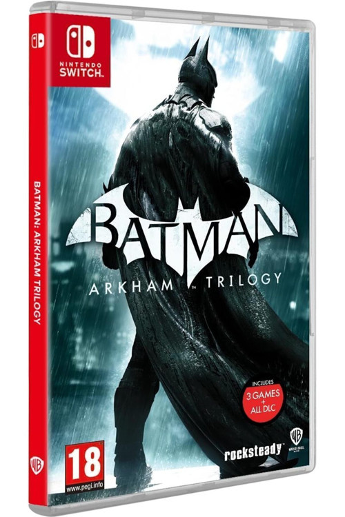 Switch 2 Batman Arkham Trilogy Switch - Fiziki Kartuş Gönderilir