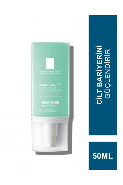 La Roche Posay Hydraphase Intense Ha Rich - Hyaluronik Asit Içerikli Yoğun Nemlendirici Yüz Kremi 50 Ml
