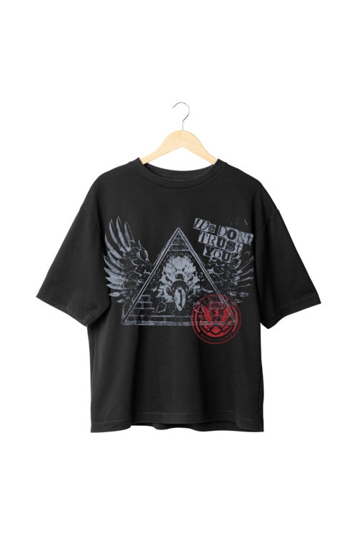 Tasarım Özel Baskılı Oversize Tshirt