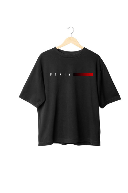 Paris Özel Tasarım Baskılı Tshirt
