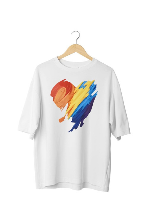Love Color Özel Tasarım Baskılı Tshirt