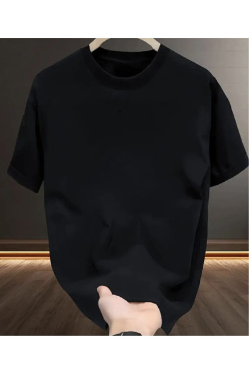 Baskısız Rahat Kesim Oversize Tshirt