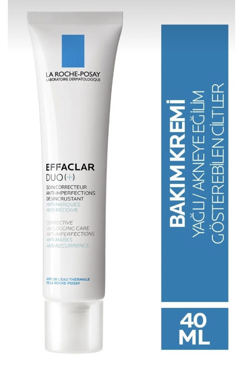 La Roche Posay Effaclar Duo+ Yağlı Akneye Eğilimli Ciltler İçin Bakım Kremi Yatıştırıcı 40Ml Pinkestcosmetics