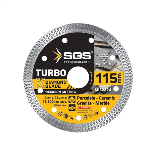 Mey İthalat® Sgs 2324 Seramik Hassas Fayans Kesici İnce 115X1,2X22
