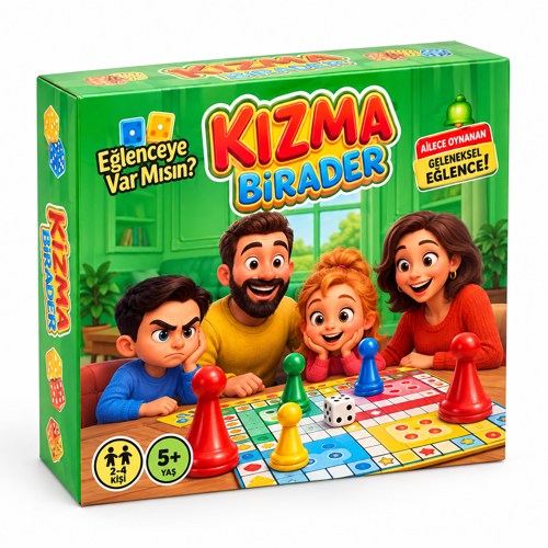 Kızma Birader Klasik Aile Oyunu – 2-4 Kişilik 5+ Yaş