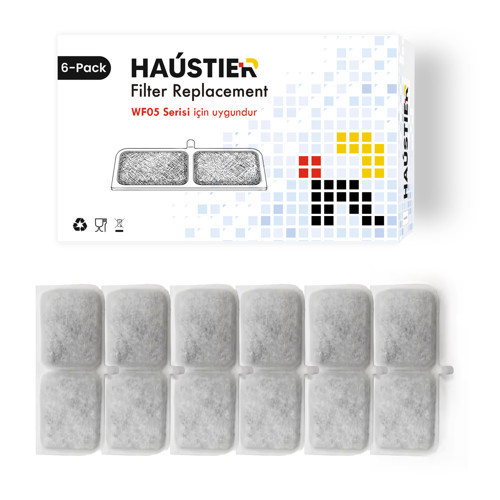Filtre-WF005 Otomatik Su Sebili Uyumlu 6'lı Set