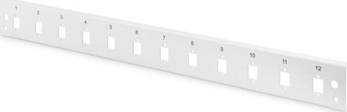 Dn-96200-Ql Sürgülü Boş Fiber Optik Sonlandırma Kutusu İçin Ön Panel, Kilit Mekanizmalı, 12
