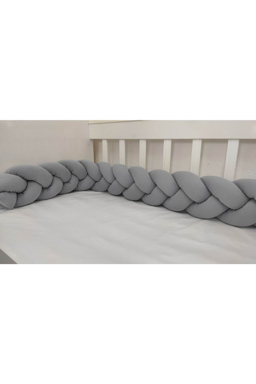 600 Cm 3'Lü Örgü Koruma /100X200 Montessori Yatak Koruyucu
