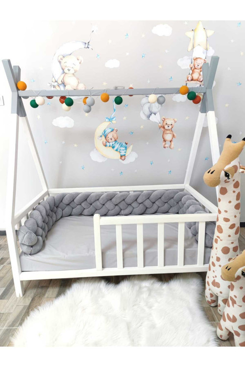 320 Cm 4 Lü Peluş Örgü Koruma Modeli Yeni Nesil Welsoft Kumaş