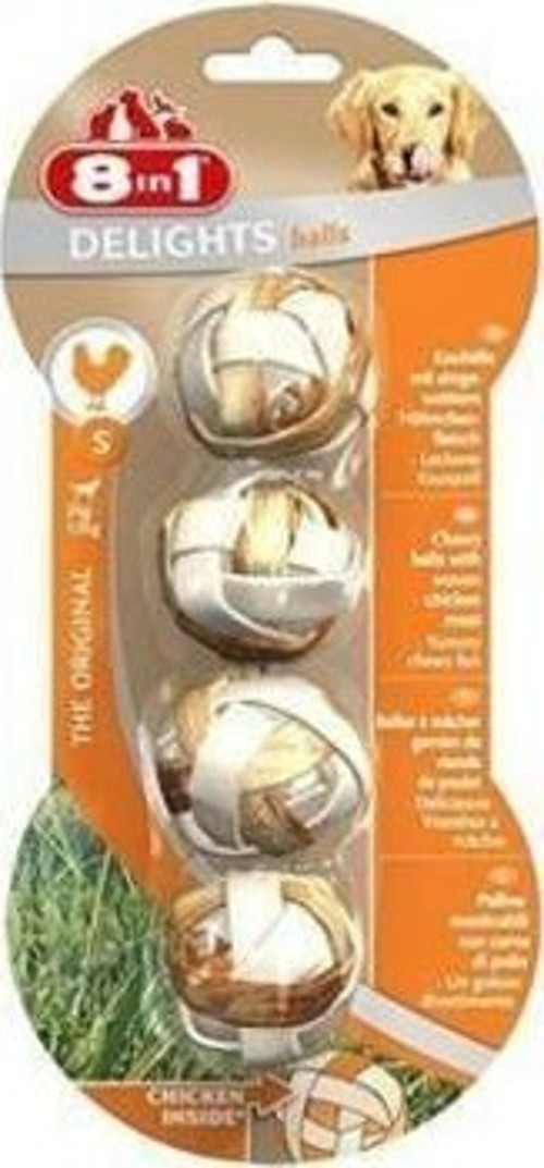 8 in 1 Delight Balls Small 4 lü 36 gr