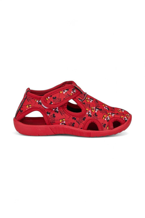 Günlük Unisex Çocuk Aqua Sandalet Esnek Kaymaz Taban Cırtlı Yazlık Deniz Kreş Ayakkabı 141