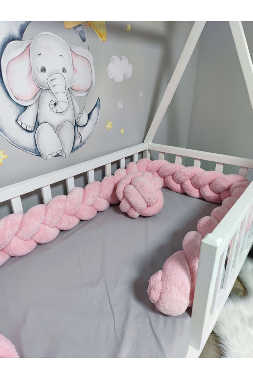 340 Cm 3 Lü Örgü Koruma Modeli Yeni Nesil Peluş Kumaş