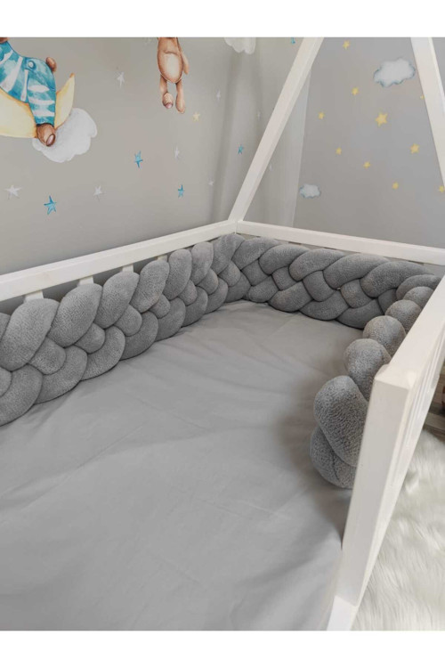 460 Cm 4 Lü Örgü Koruma Modeli Yeni Nesil Peluş Kumaş