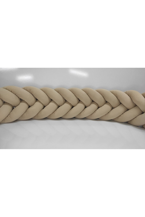 Örgü Korumalık 460 Cm Balık Sırtı / 80X180 Montessori Yatak Koruyucu