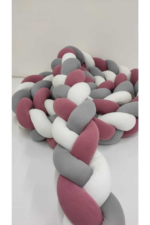 Örgü Korumalık 220 Cm 3'Lü Örgü Beşik Koruyucu