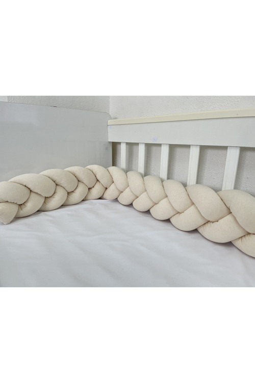 Örgü Korumalık 220 Cm 3'Lü Örgü Beşik Koruyucu