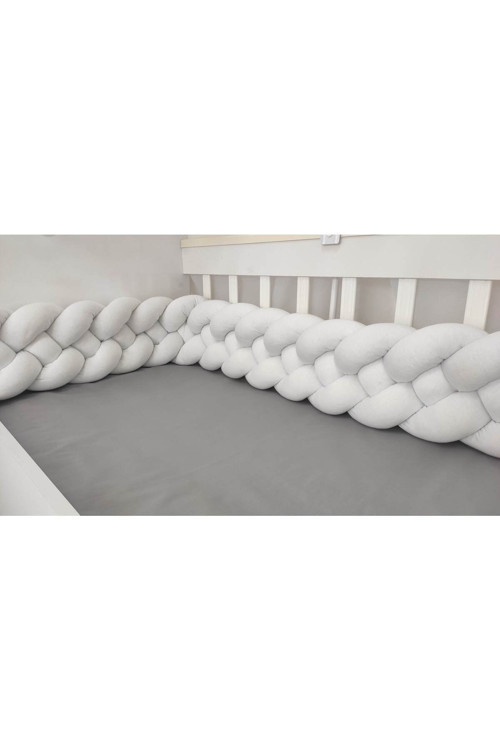 Örgü Korumalık 420 Cm 4'Lü Örgü / 80X130 Anne Yanı - Park Beşik Koruyucu