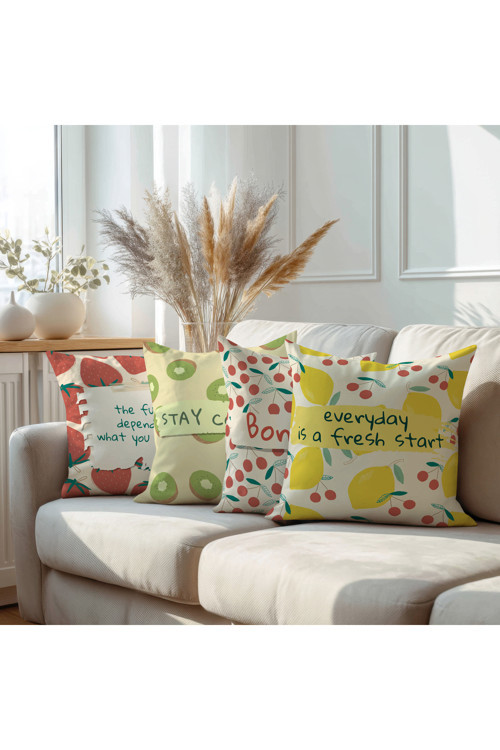Fruitmood Dekoratif Kırlent Kılıfı Seti