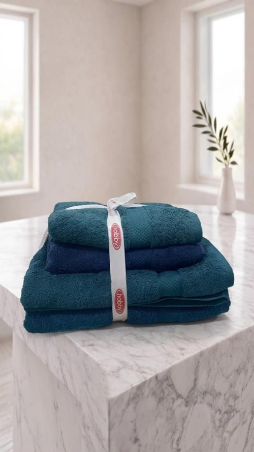 Hobby Hamam Seti Lacivert Yeşil