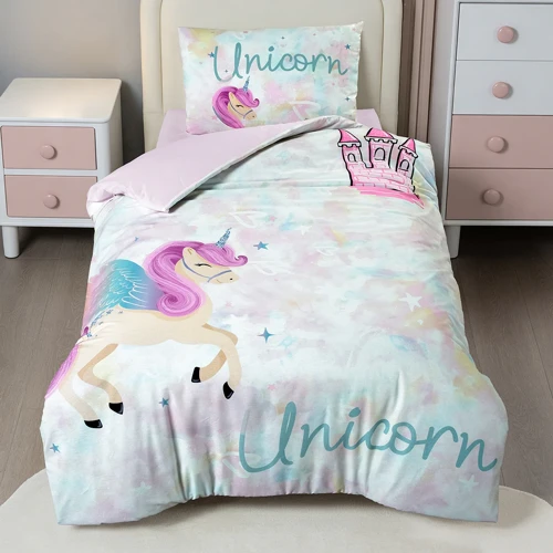 Creaforce Unicornland Anew Tek Kişilik Nevresim Takımı