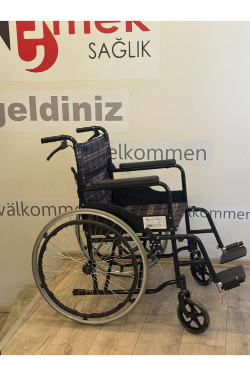 Wipperman Marka Ekonomik Manuel Tekerlekli Sandalye 2 - Metal Ayaklıklı