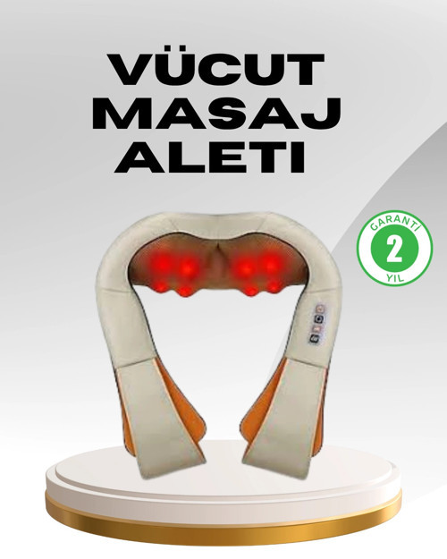 ® Ovmalı Kas Gevşetici Masaj Cihazı – Boyun Omuz ve Sırt İçin Derin Etki