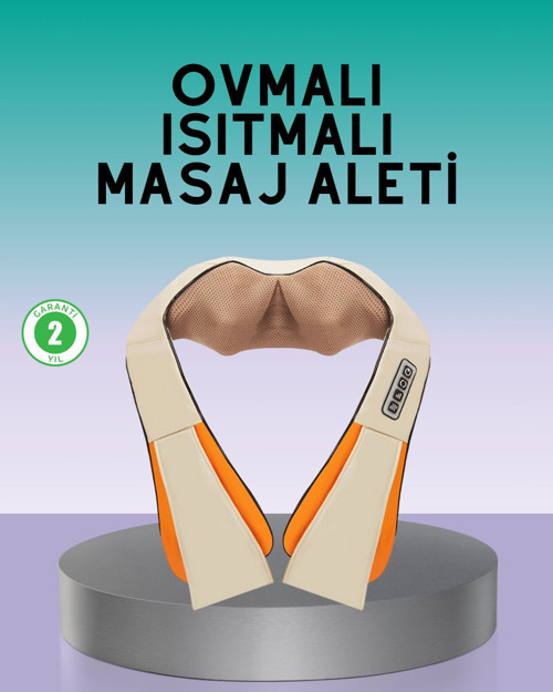 ® Profesyonel Ovmalı Masaj Aleti Isıtmalı Vücut Masajı İçin Pratik Kullanım