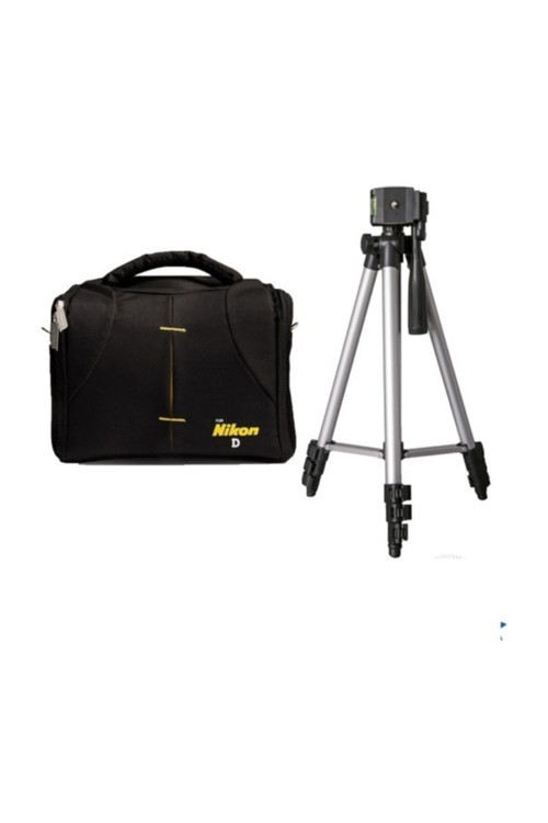 Nikon D5000 Fotoğraf Makinesi İçin 145Cm Tripod + Set Çanta