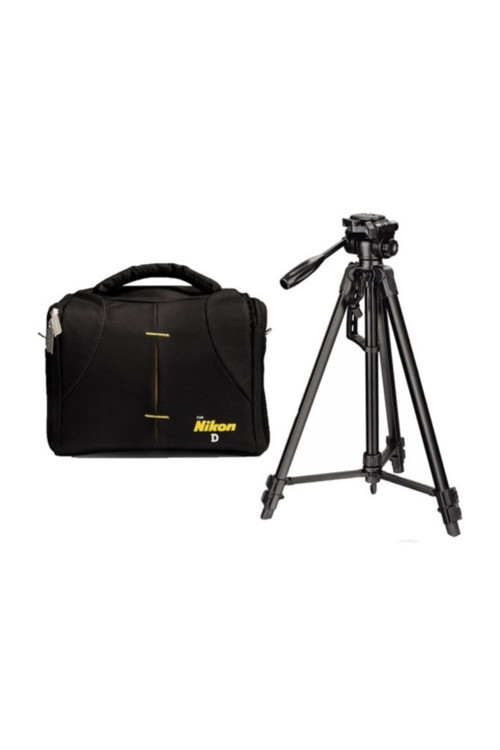 Nikon D90 Fotoğraf Makinesi İçin 135Cm Tripod + Set Çanta