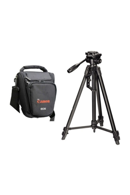 Canon Dslr Fotoğraf Makineleri İçin 157Cm Tripod + Üçgen Çanta