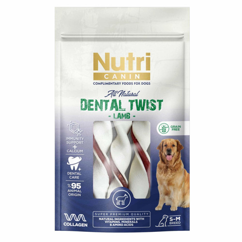 Dental Twist Kuzu Etli 80 gr Köpek Ödülü