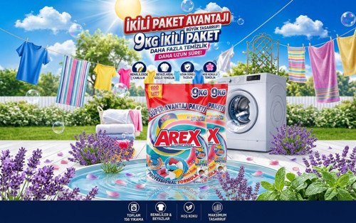 Pirime Active Çamaşır Deterjanı Ekonomi 18 KG RENKLİLER VE BEYAZLAR İÇİN
