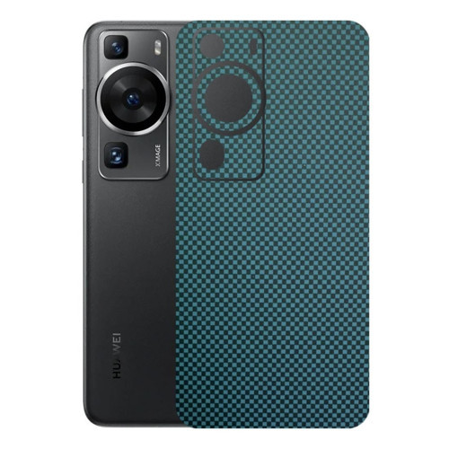 Huawei P60 Pro ile Uyumlu Fiber Serisi Premium Arka Kapak Kaplama(Kenarlar Yoktur!)