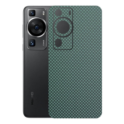 Huawei P60 Pro ile Uyumlu Fiber Serisi Premium Arka Kapak Kaplama(Kenarlar Yoktur!)
