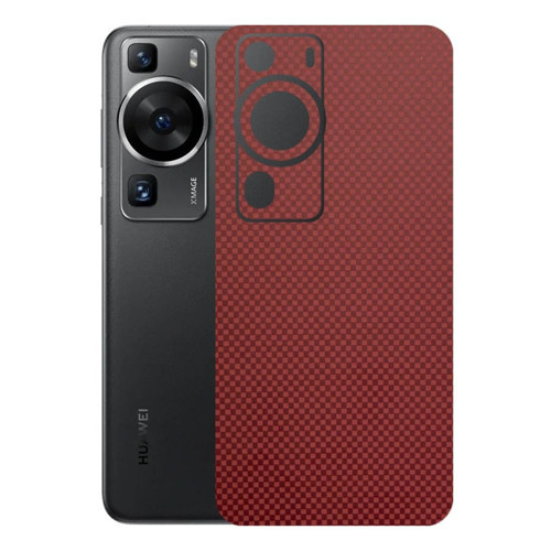 Huawei P60 Pro ile Uyumlu Fiber Serisi Premium Arka Kapak Kaplama(Kenarlar Yoktur!)