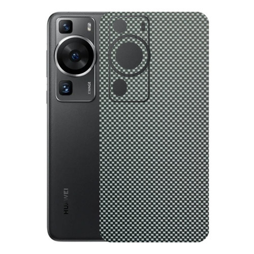 Huawei P60 Pro ile Uyumlu Fiber Serisi Premium Arka Kapak Kaplama(Kenarlar Yoktur!)